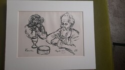 Rippl-Rónai József: Rippli bácsi és Frenella