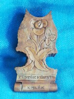 ZSEBÓRATARTÓ PÜSPÖKFÜRDŐI EMLÉK FA