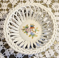 Herendi Viktória mintás kosárka, kínáló /HIBÁTLAN DARAB-NAGYOBB MÉRETŰ/