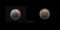 25 PESETA - 1982 - ESPANA - Spanyol érme - I.JÁNOS KÁROLY ÉRMÉJE!