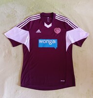 Kb új L-es vintage adidas skót Hearts of Midlothian (2013/14) hazai mez