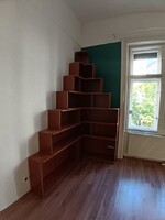 Sarok polcrendszer - könyvespolc