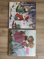 Retro karácsonyi és húsvéti képeslapok gyűjteménye