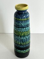 Retro, vintage, ritka nagyméretű Löfler Jánosné Massányi Ildikó kerámia váza