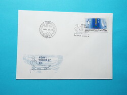 (C10) - FDC - 1992. Férfi tornász EB - Budapest - (Kat.: 350.-)