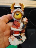 Karácsonyi szarvas  figura