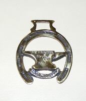 Réz lószerszám dísz