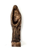 Borsos Miklós - Kanizsai Dorottya 22 cm bronz
