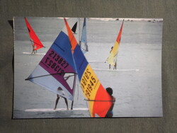 Képeslap,Mikronézia,Nauru Airlines légitársaság,Guam USA,Tumon öböl,szörf,hullámlovas ,1980-