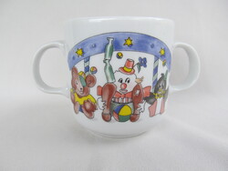 Alföldi porcelán kétfüles gyerek mese bögre