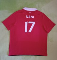 Kb új 2XL-es vintage nike Nani Manchester United FC (2010/11) hazai mez