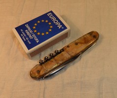 Szovjet turista bicska. Gyűjteményből. Kés, bicska, tőr, borotva.