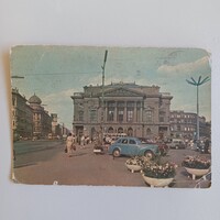 Képeslap- Budapest,  Nemzeti Színház