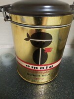 Retró kávés doboz-Omnia