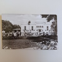 Képeslap- Hajdúszoboszló, Gyógyfürdő parkja