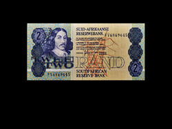 UNC - 2 RAND - DÉL-AFRIKA - 1984 (Ma már ritka!)