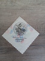 Papírszalvéta 1960.02.27. vintage