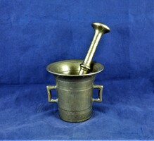 BRONZ MOZSÁR, CA. 1850!!!