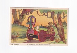 M:01 Mackó mese képeslap (POSTATISZTA) "MARTEN" Tom Poes Kaard