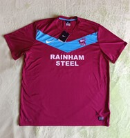 Új címkés 2XL-es vintage nike Scunthorpe United FC (2011/12) hazai mez