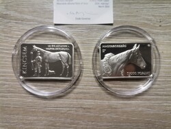 Kincsem a magyar versenyló 2024 15000 Forint 925 ezüst Proof
