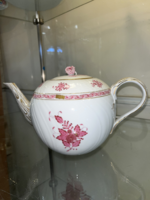 Herendi Apponyi nagy méretű teáskanna.