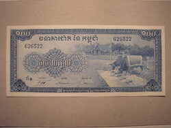 Kambodzsa - 100 Riels 1956 UNC