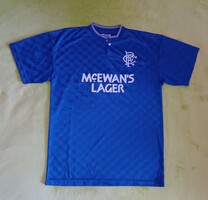 M-es Score Draw Official Retro Glasgow Rangers FC (1987/90) hazai mez