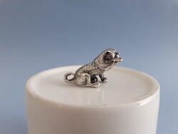 Miniatűr ezüst kutya, 25 g