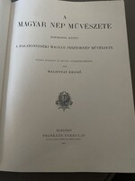 Malonyay Dezső: A magyar nép művészete III. Nem Reprint !