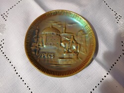 Zsolnay eozin Pécs tálka