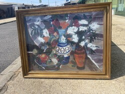 Pál Szilvássy - still life with a diamond..60X80cm plus frame