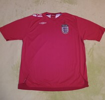 2XL-es vintage umbro Anglia válogatott (2006/08) vendég mez