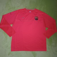 2XL-es vintage Nike FC Barcelona (2008/09) hosszú ujjú tréning mez