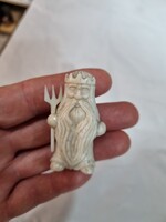 Régi szovjet csont faragott figura