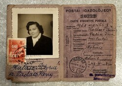 Postai igazolójegy Mohács Távirda