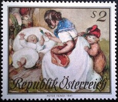 A1237 / Ausztria 1967 Anyák napja bélyeg postatiszta