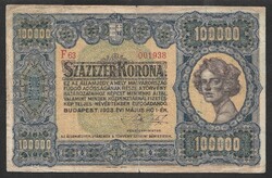 10.000 korona 1923 VG