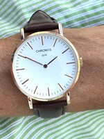 Gyönyörű nagy méretű Chronos női karóra új elemmel! Pandora, Tissot, Omega