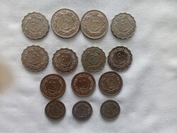 LÍBIA    dirham    vegyes    14db