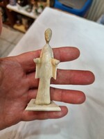 Régi csont faragott figura