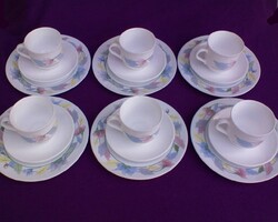 Arcopal porcelán kávéskészlet 18 db