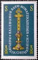 A1239 / Ausztria 1967 A régi salzburgi kincstár bélyeg postatiszta