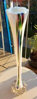 48 cm magas vintage üveg váza