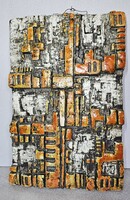 Hegyi Lajosné Szövényi-Lux Ágnes - Fali kerámia