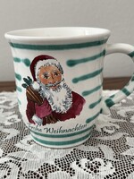 Gmundner kerámia karácsonyi bögre