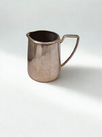 Ezüstözött tejszínes kiöntő, angol minőség, Art deco, vintage