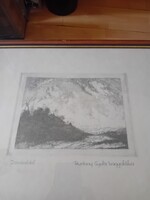 Rudnay Gyula rézkarc