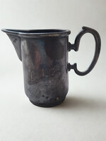 Fraget ezüstözött tejszínkiöntő Art Deco, vintage