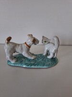 Macska- kutya kerámia